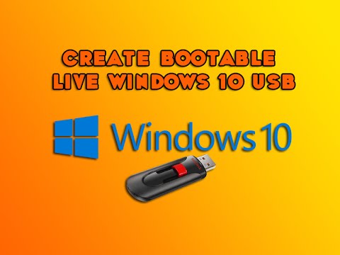 create bootable windows usb